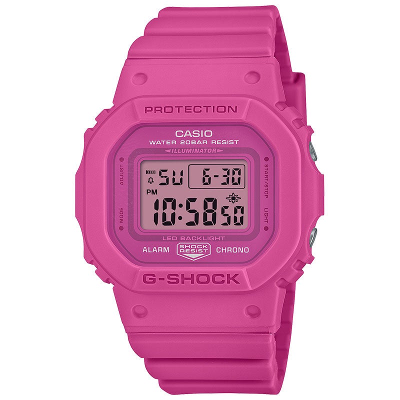 G-SHOCK GMD-S5610PK-4JR カシオ カシオウオッチ 5600 SERIES 20気圧防水 耐衝撃構造 高輝度LED ピンクリボン活動 腕時計 WOMEN 正規品 メーカー保証