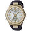 MSG-W200RL-1AJF CASIO カシオ BABY-G ベビーG 腕時計 正規品 メーカー保証 G-MS 標準電波受信 ソーラー充電 レザーバンド アナデジ