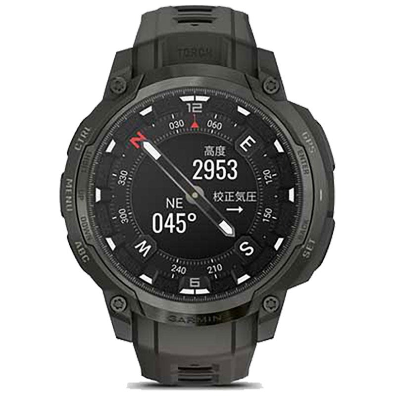 ガーミン GARMIN Instinct Crossover AMOLED Charcoal Grey 010-03398-30 スマートウォッチ メンズ レディース アウトドア 腕時計 GPS【正規販売店】母の日 Suica