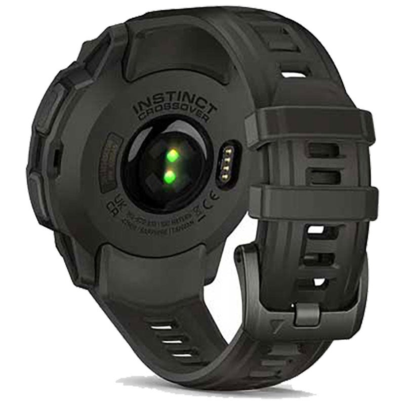 ガーミン GARMIN Instinct Crossover AMOLED Charcoal Grey 010-03398-30 スマートウォッチ メンズ レディース アウトドア 腕時計 GPS【正規販売店】母の日 Suica