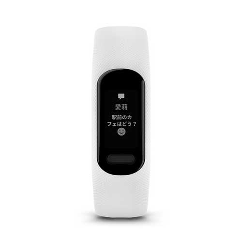 ガーミン GARMIN vivosmart 5 ヴィヴォスマート5 White 010-02645-61 GPS スマートウォッチ ライフログ アクティビティトラッカー 腕時計 メンズ レディース