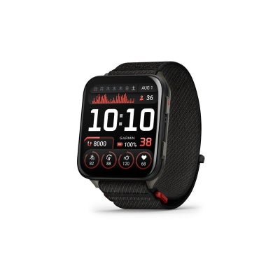 010-02980-12ガーミンGARMINVenuX1Blackヴェニューエックスワンブラックスマートウォッチ大画面極薄設計チタンサファイア正規品正規販売店ゴルフSuica地図内蔵GPS健康管理ギフト