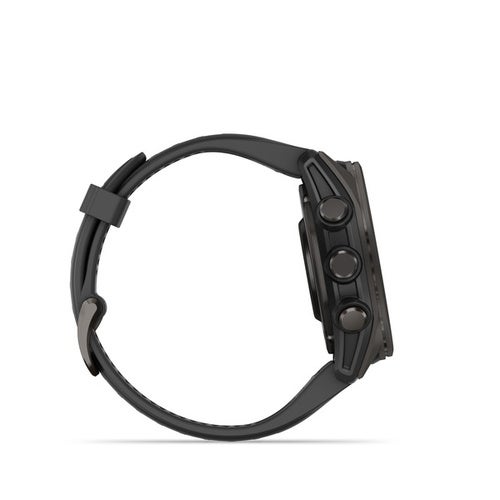ガーミン fenix 8 Sapphire AMOLED 43mm Carbon Gray 010-02903-27 フェニックス8 サファイア スマートウォッチ GPS 筋トレ ダイビング スピーカー LED ゴルフ 登山 Garmin バレンタイン Suica