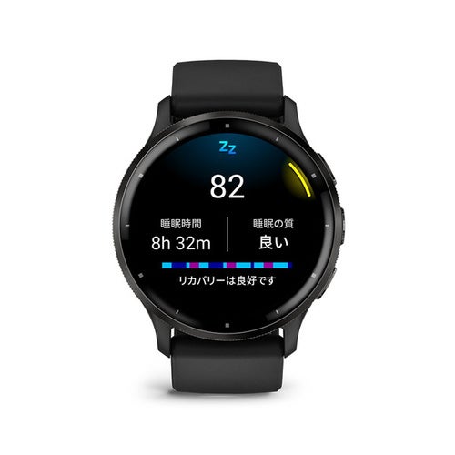 ガーミン GARMIN Venu 3 Black / Slate 010-02784-41 ヴェニュー3 GPS スマートウォッチ 健康管理 睡眠 通話 音楽 Suica ユニセックス メンズ レディース 日本正規品 ギフト プレゼント バレンタイン