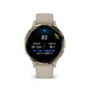 Suica対応 正規品 ガーミン GARMIN Venu 3S French Gray Cream Gold 010-02785-42 スマートウォッチ GPS 睡眠コーチ 通話機能 音楽 ランニング ヨガ レディース おしゃれ