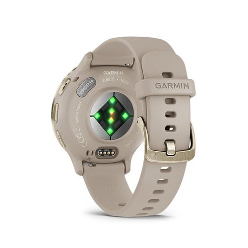 Suica対応 正規品 ガーミン GARMIN Venu 3S French Gray Cream Gold 010-02785-42 スマートウォッチ GPS 睡眠コーチ 通話機能 音楽 ランニング ヨガ レディース おしゃれ