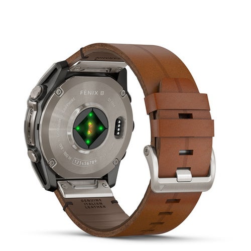 ガーミン fenix 8 Sapphire AMOLED 51mm Leather Band 010-02905-81 フェニックス8 サファイア スマートウォッチ GPS ライフログ ダイビング スピーカー マイク レザーバンド 登山 ゴルフ 正規品 Garmin Suica