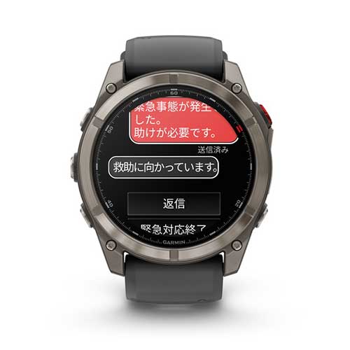 ガーミン GARMIN fenix 8 Pro AMOLED 51mm Graphite 010-03199-31 スマートウォッチ フェニックス GPS Suica 衛星【正規販売店】