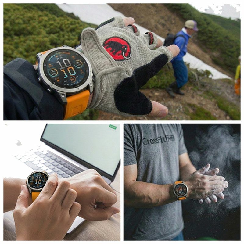 ガーミン fenix 8 Sapphire AMOLED 47mm 010-02904-17 GARMIN フェニックス8 スマートウォッチ 音声操作 登山 ダイビング ゴルフ ランニング GPS Suica【正規販売店】バレンタイン