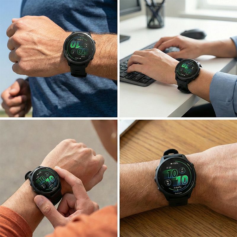 GARMIN ガーミン Forerunner570 47mm 010-02971-30 010-02971-31 010-02971-32 スマートウォッチ Suica対応 フォアランナー570 ランニング フィットネス GPS メンズ レディース Black White Purple