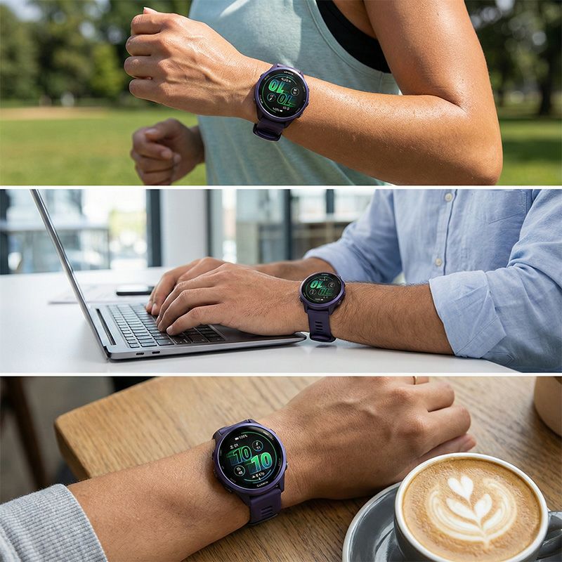 GARMIN ガーミン Forerunner570 47mm 010-02971-30 010-02971-31 010-02971-32 スマートウォッチ Suica対応 フォアランナー570 ランニング フィットネス GPS メンズ レディース Black White Purple