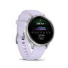 ガーミン GARMIN Venu 4 41mm Silver / Periwinkle 010-03013-31 ヴェニュー4 スマートウォッチ GPS 健康管理 睡眠 Suica 通話 音楽 LED ライフログ レディース メンズ プレゼント 腕時計 日本正規品
