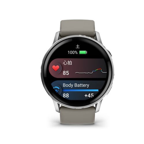 ガーミン GARMIN Venu 4 45mm ヴェニュー 4 010-03014-31 スマートウォッチ グレー AMOLED 睡眠 ライフログ Suica 通話機能 ゴルフ 登山 国内正規品 プレゼント 腕時計 バレンタイン