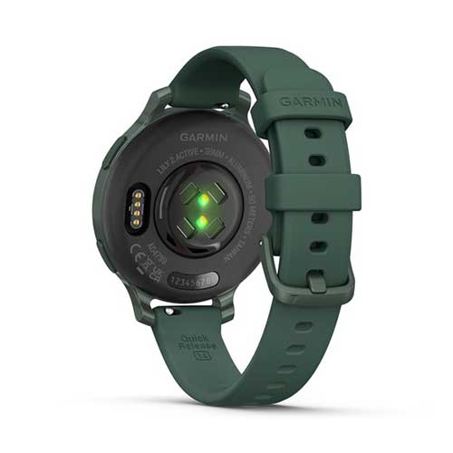 ガーミン GARMIN Lily 2 Active Jasper Green リリー2 アクティブ 010-02891-42 スマートウォッチ レディース 丸型 女性向け 防水 Suica対応 ギフト プレゼント スマートウォッチ GPS 正規販売店