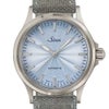 556 Ice Blue ジン SINN 腕時計 メンズ腕時計自動巻き シルバー ブルー アナログ 機械式 青文字盤 かっこいい 数量限定