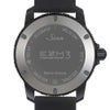 ジン SINN EZM 3 S ミッションタイマー EZM メンズ 腕時計自動巻き ブラック アナログ 黒文字盤 Mission Timers EZM かっこいい