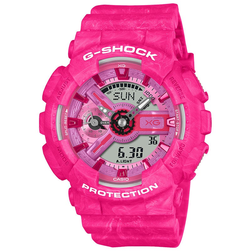GMA-S110XG-4AJR CASIO カシオ G-SHOCK Gショック 腕時計 樹脂バンド ピンク 20気圧防水 耐衝撃構造 ショックレジスト XGコラボレーションモデル メンズ デジタル