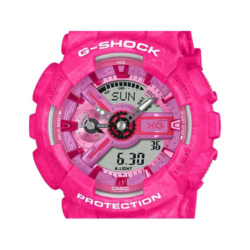 GMA-S110XG-4AJR CASIO カシオ G-SHOCK Gショック 腕時計 樹脂バンド ピンク 20気圧防水 耐衝撃構造 ショックレジスト XGコラボレーションモデル メンズ デジタル
