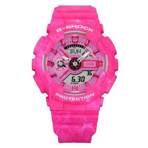 GMA-S110XG-4AJR CASIO カシオ G-SHOCK Gショック 腕時計 樹脂バンド ピンク 20気圧防水 耐衝撃構造 ショックレジスト XGコラボレーションモデル メンズ デジタル