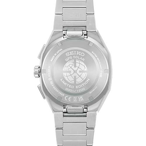 HAB005J セイコー アストロン ネクスター seiko astron NEXTER ソーラーGPS電波時計 アナログ 純チタン 緑文字盤 シルバー スクリューバック ダイヤシールド 10気圧防水 メンズ