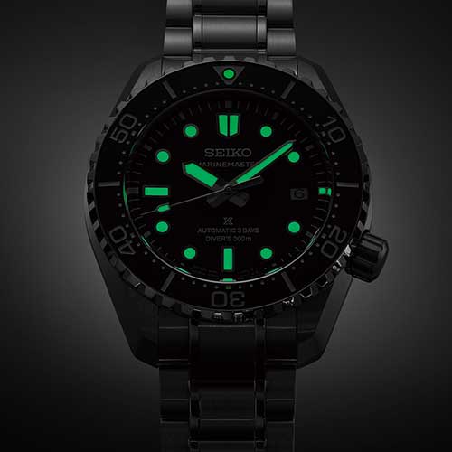 セイコー プロスペックス HBF001J SEIKO PROSPEX マリンマスター ダイバーズ 1968 ヘリテージ サロン専用モデル シルバー 黒文字盤 自動巻き コアショップ専用 ステンレス 300m空気潜水用防水
