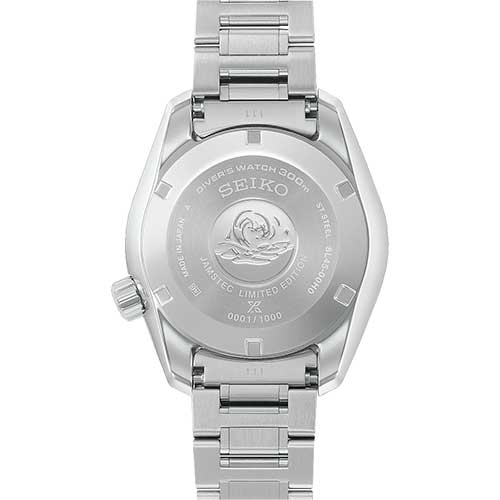 セイコー プロスペックス HBF002J SEIKO PROSPEX マリンマスター 1968 ヘリテージ JAMSTECコラボ 限定モデル 国内限定250本 シルバー 青文字盤 自動巻き ステンレス 300m空気潜水用防水