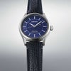 HCC007J セイコー プレザージュ クラシックシリーズ SEIKO PRESAGE Classic Series メンズ 男性用 ブラック 青文字盤 牛皮革ベルト 防水 シースルー・スクリューバック 自動巻き メカニカル