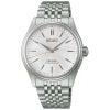 HCC001J セイコー プレザージュ クラシックシリーズ SEIKO PRESAGE Classic Series メンズ 男性用 シルバー 白文字盤 ステンレス 防水 シースルー・スクリューバック 自動巻き メカニカル