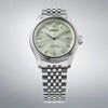 HCC002J セイコー プレザージュ クラシックシリーズ SEIKO PRESAGE Classic Series メンズ 男性用 シルバー 緑文字盤 ステンレスベルト 防水 シースルー・スクリューバック 自動巻き メカニカル