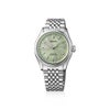 HCC002J セイコー プレザージュ クラシックシリーズ SEIKO PRESAGE Classic Series メンズ 男性用 シルバー 緑文字盤 ステンレスベルト 防水 シースルー・スクリューバック 自動巻き メカニカル
