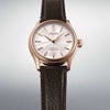 HCC003J セイコー プレザージュ クラシックシリーズ SEIKO PRESAGE Classic Series メンズ 男性用 ブラウン ピンク文字盤 牛皮革ベルト 防水 シースルー・スクリューバック 自動巻き メカニカル