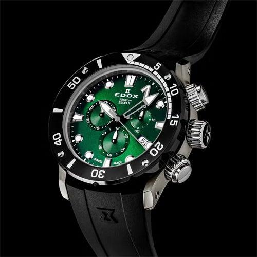 エドックス EDOX 腕時計 メンズ 正規メーカー2年保証 10242-TIN-VINGM CHRONOFFSHORE-1 クロノオフショア1 クオーツ 逆回転防止ベゼル 無反射コーティング 防水 父の日