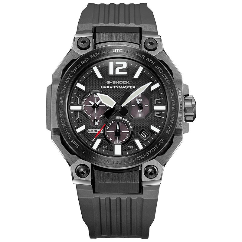 GWR-B3000B-8AJF CASIO カシオ G-SHOCK Gショック 腕時計 樹脂バンド ブラック 黒文字盤 20気圧防水 タイドグラフ Bluetooth モバイルリンク機能 アナデジ 2026新作 26_06 夏ギフト