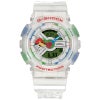 GA-110PKM-7AJR CASIO カシオ G-SHOCK Gショック 腕時計 樹脂バンド ホワイト 白文字盤 20気圧防水 耐衝撃構造 ショックレジスト LEDライト アナデジ 2026新作