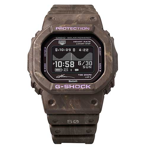 GBX-H5600KI-5JR CASIO カシオ G-SHOCK Gショック 腕時計 樹脂バンド ブラウン 黒文字盤 20気圧防水 BluetoothSMARTによるモバイルリンク機能 歩数計測 アナデジ 2026新作