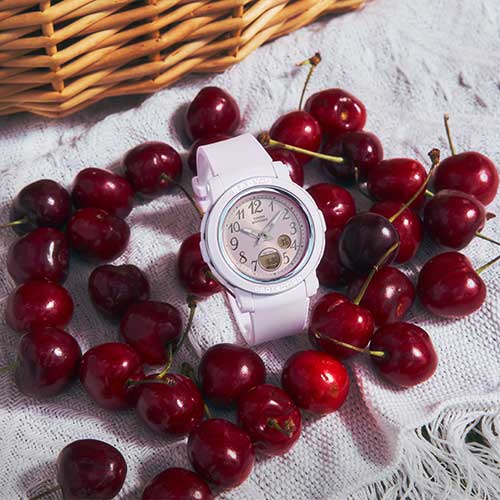 カシオ ベビーG BGA-290SA-6AJF パープル CASIO BABY-G デジタル＆アナログ コンビネーション ラウンド 紫 レディース 腕時計