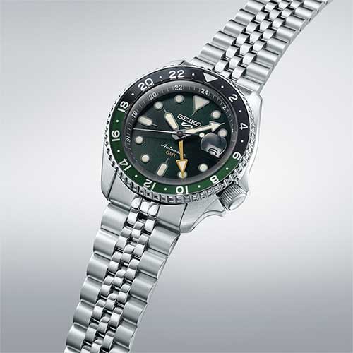 セイコー 5スポーツ SKX series SBSC019 SEIKO SEIKO5 メカニカル 自動巻き ステンレス 秒針停止機能 カレンダー シースルー・スクリューバック 国内正規品 メンズ 腕時計 防水