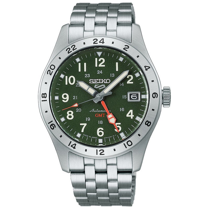 セイコー 5スポーツ Field series HDB001J SEIKO SEIKO5 メカニカル 自動巻き ステンレス 秒針停止機能 カレンダー シースルー・スクリューバック 国内正規品 メンズ 腕時計 防水