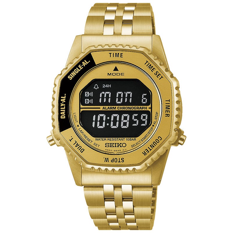 セイコー セレクション HFL003P SEIKO Selection Sシリーズ 国内正規品 メンズ 男性 電池式クオーツ クロノグラフ 金 ゴールド ブランド 実用的 防水 おしゃれ