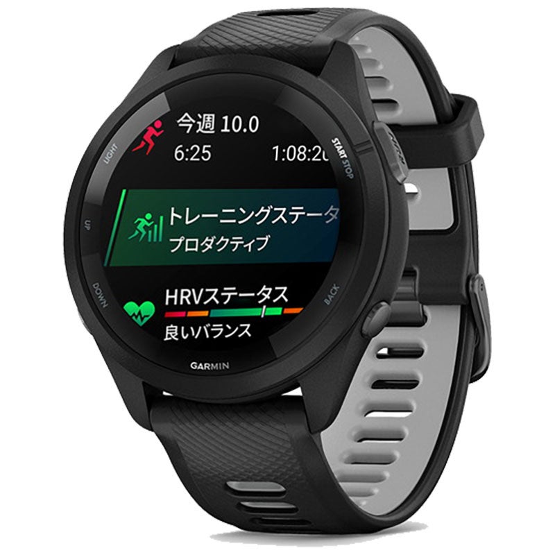 GARMIN ガーミン Forerunner 265 Black 010-02810-40 スマートウォッチ Suica対応 フォアランナー 265 ランニング スポーツ フィットネス GPS メンズ レディース