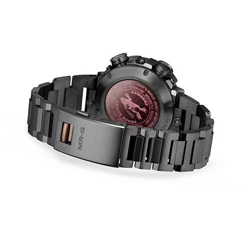 カシオ CASIO MR-G フロッグマン メンズ 腕時計 ソーラー電波 チタン G-SHOCK Gショック Bluetooth ブラック MRG-BF1000B-1AJR