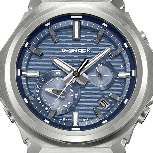 GST-B1000-2AJF CASIO カシオ G-SHOCK Gショック 腕時計 ラバーバンド ブラック 青文字盤 20気圧防水 タフソーラー Bluetooth モバイルリンク機能 アナログ 2026新作