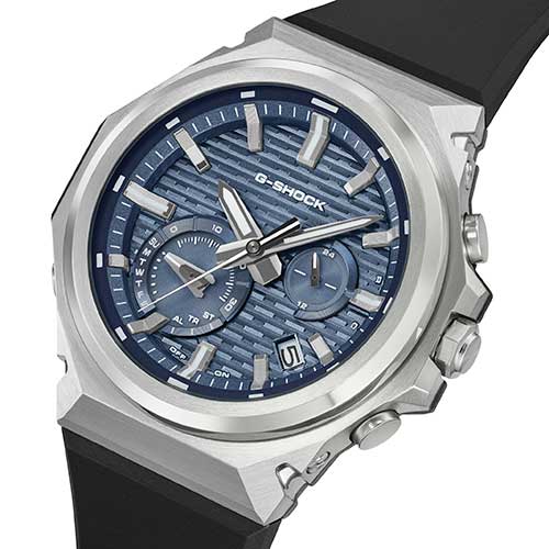 GST-B1000-2AJF CASIO カシオ G-SHOCK Gショック 腕時計 ラバーバンド ブラック 青文字盤 20気圧防水 タフソーラー Bluetooth モバイルリンク機能 アナログ 2026新作