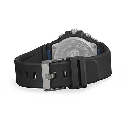 GST-B1000-2AJF CASIO カシオ G-SHOCK Gショック 腕時計 ラバーバンド ブラック 青文字盤 20気圧防水 タフソーラー Bluetooth モバイルリンク機能 アナログ 2026新作