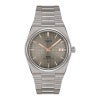 TISSOT PRX チタニウム 38mm T137.807.44.061.00 灰色文字盤 シルバー グレー 自動巻き メカニカル 3針 低刺激性チタンケース サファイヤクリスタルガラス おしゃれ 防水 メンズ 実用的