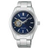 セイコーセレクション S Series 自動巻き 腕時計 ブランド メンズ オープンハート SEIKO SELECTION HFB002J アナログ ブルー 日本製 おしゃれ 防水 プレゼント 男性 実用的