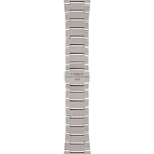 TISSOT PRX チタニウム 38mm T137.807.44.041.00 青色文字盤 シルバー ブルー 自動巻き メカニカル 3針 低刺激性チタンケース サファイヤクリスタルガラス おしゃれ 防水 メンズ 実用的