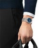 TISSOT PRX チタニウム 38mm T137.807.44.041.00 青色文字盤 シルバー ブルー 自動巻き メカニカル 3針 低刺激性チタンケース サファイヤクリスタルガラス おしゃれ 防水 メンズ 実用的