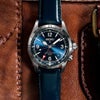 セイコー プロスペックス アルピニスト HBC008J SEIKO PROSPEX Alpinist 限定モデル ブルー 青文字盤 デュアルタイム表示機能 自動巻き 牛皮革 ステンレス 防水