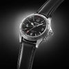 セイコー プロスペックス アルピニスト HBC009J SEIKO PROSPEX Alpinist ブラック 黒文字盤 自動巻き コアショップ専用 ステンレス 20気圧防水 24時針 秒針停止機能 牛皮革